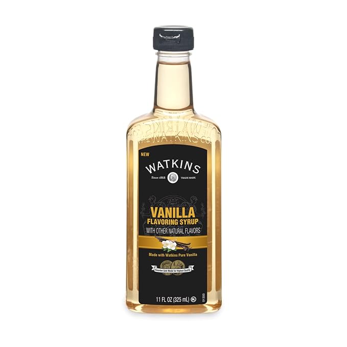 Watkins Vanilla Coffee Flavoring Syrup, 11 Ounce by Watkins