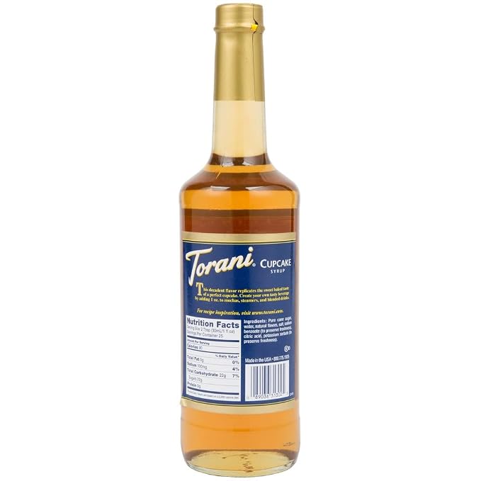 Torani Cupcake Syrup, 750 ml - Image 3
