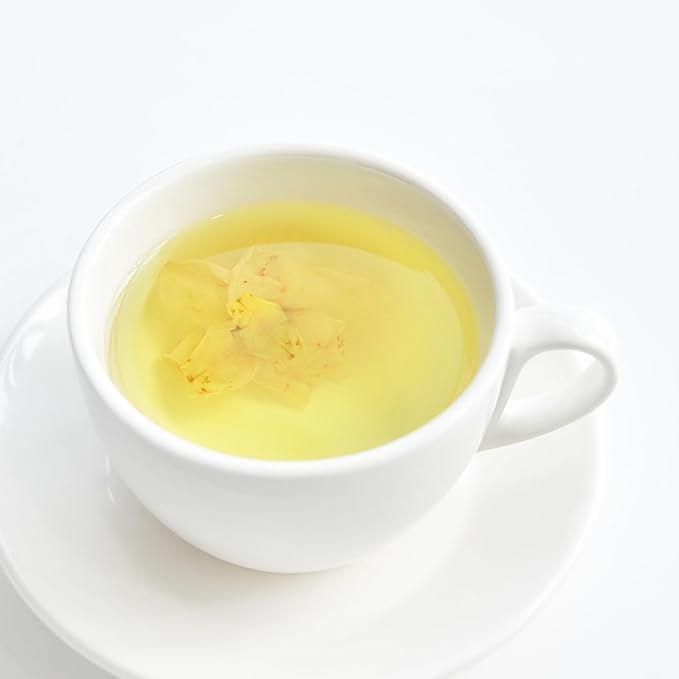 KKOKDAM Flower Tea Set Sampler - Loose Leaf, Fancy Variety Pack, Blooming Flowers, Unique Gifts