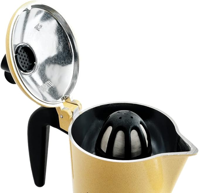 Bialetti Moka Orzo Express, Barley Italian Coffee Maker, Aluminium, 2 Cups, Silver