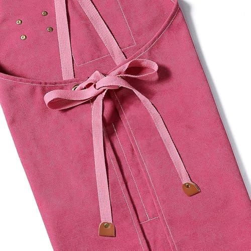 AFUN Aprons for Men Women with Large Pockets, 16-Ounce Cotton Canvas Cross Back Apron - Image 6