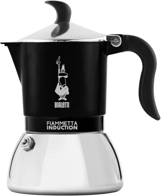 Bialetti Coffee Maker, Nero, 4 Tazze