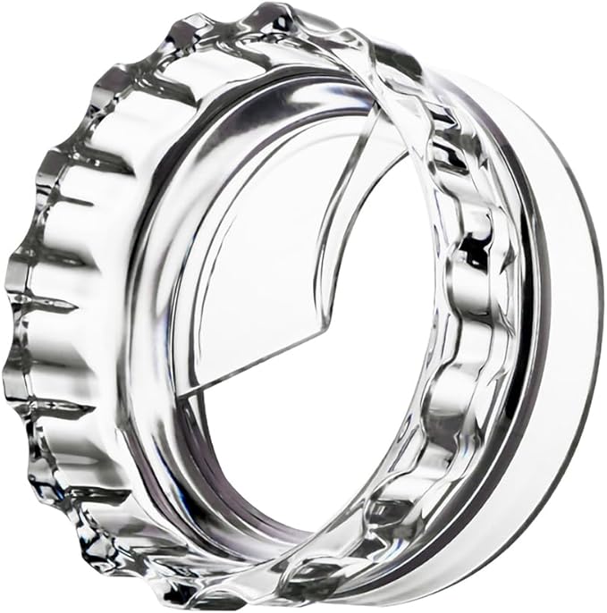 Moka Pot Dosing Ring & Coffee Distributor 2in1 Coffee Maker Dosing Ring For Moka Express Fast Distribute and Tamp, Avoid Mess And Wast (S for 1-3cup Moka Pot)