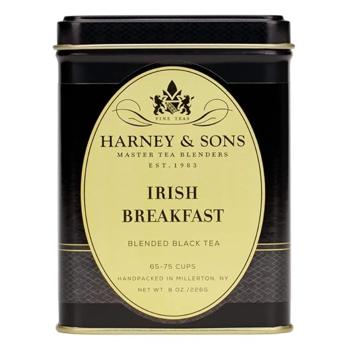 Harney & Sons Irish Breakfast Tea, Loose Tea in 8 oz tin