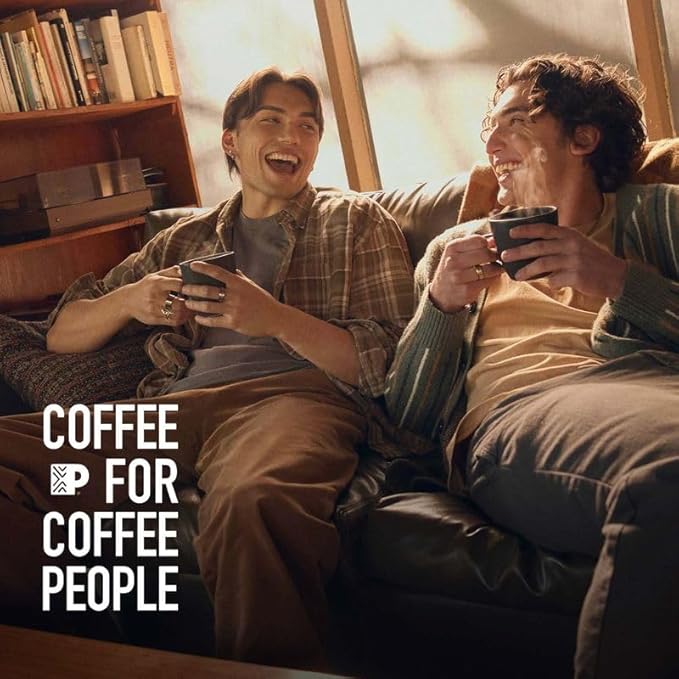 Peet's Coffee, Medium Roast Decaf Espresso Capsules, Compatible with Nespresso Original Machine, Decaffeinated Arabica Coffee - Decaf Ristretto Intensity 10, 100 CT (10 Boxes of 10 Espresso Capsules)