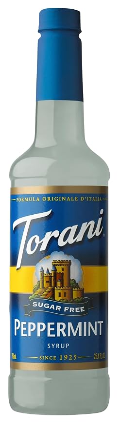 Torani Sugar Free Peppermint Syrup, 25.4 Ounce - Image 4