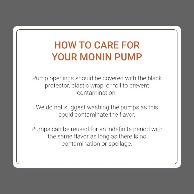 Monin - Syrup Pump, Exclusively for 750ml (25.4 fl oz) Glass Bottles | Mess-Free Dispensing + Tip Cover Included (White) - Image 6