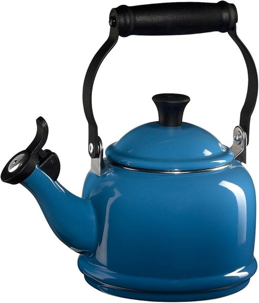 Le Creuset Enamel On Steel Demi Tea Kettle, 1.25 qt., Marseille