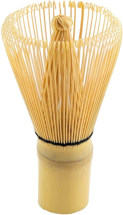 JapanBargain 2200, Bamboo Matcha Whisk Japanese Ceremonial Matcha Chasen Green Tea Powder Whisk for Tea Ceremony 100 Prong