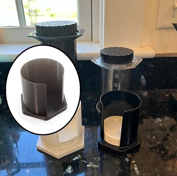 Filter Holder for AeroPress XL Filters - Vertical Storage Organizer (75mm)