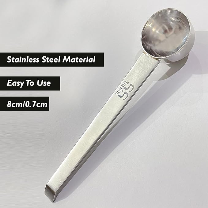 Portafilter Basket Removal Tool Stainless Steel Coffee Portafilter Basket Remover Espresso Cleaning Accessories (Portafilter Basket Remover Tool With Scoop)