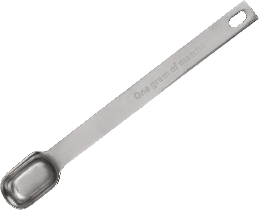 Matcha Measuring Spoon (Matcha Tea Scoop) | Premium Stainless Steel 18/8 (AISI Grade 304)
