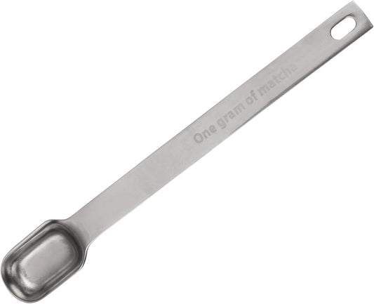 Matcha Measuring Spoon (Matcha Tea Scoop) | Premium Stainless Steel 18/8 (AISI Grade 304)