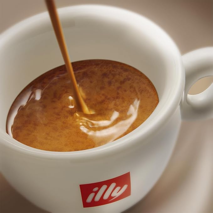Illy Espresso Compatible Capsules - Single-Serve Coffee Capsules & Pods - Classico Roast - Notes Of Caramel, Orange Blossom & Jasmine Coffee Pods - For Nespresso Coffee Machines – 10 Count