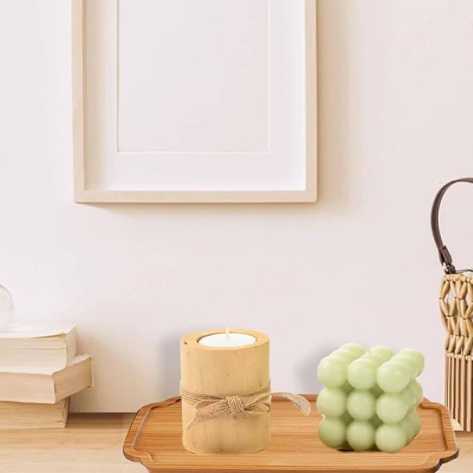 Bamboo soap Dispenser Tray, Bathroom Countertop Tray Kitchen T ray Bamboo T ray Sink T ray Dresser Jewelry Ring Dish, Comestic Holder Bathtub Organizer, Ideal for Jewelry, Cosmetics
