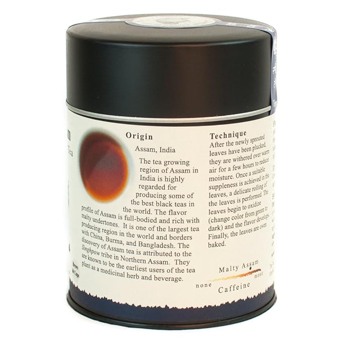 The Tao of Tea, Malty Assam, 4 Ounce Tin