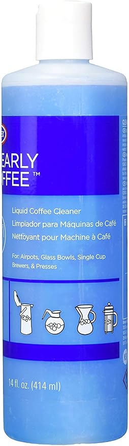 Urnex Clearly Coffee Pot Cleaner - 3 Pack - Made in the USA - French Press Liquid Cleaner for Glass Bowls Airpots Satellite Brewers and Thermal Servers Removes Coffee Oils - Image 2
