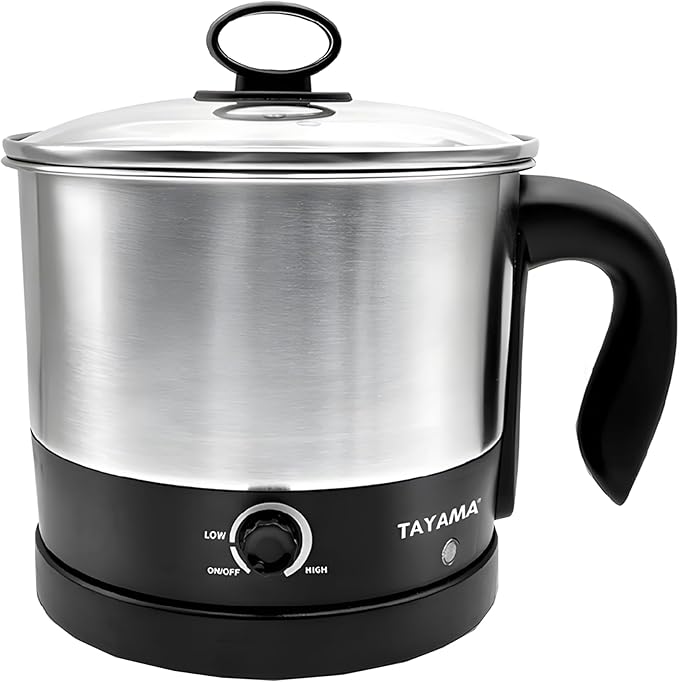 Tayama Noodle Cooker & Water Kettle 1 Liter (4-Cup), stainless steel (EPC-01R)