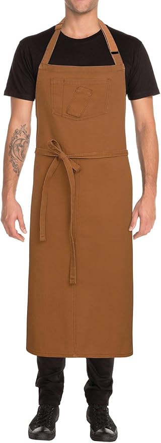 Chef Works Unisex Rockford Chefs Bib Apron by ChefWorks