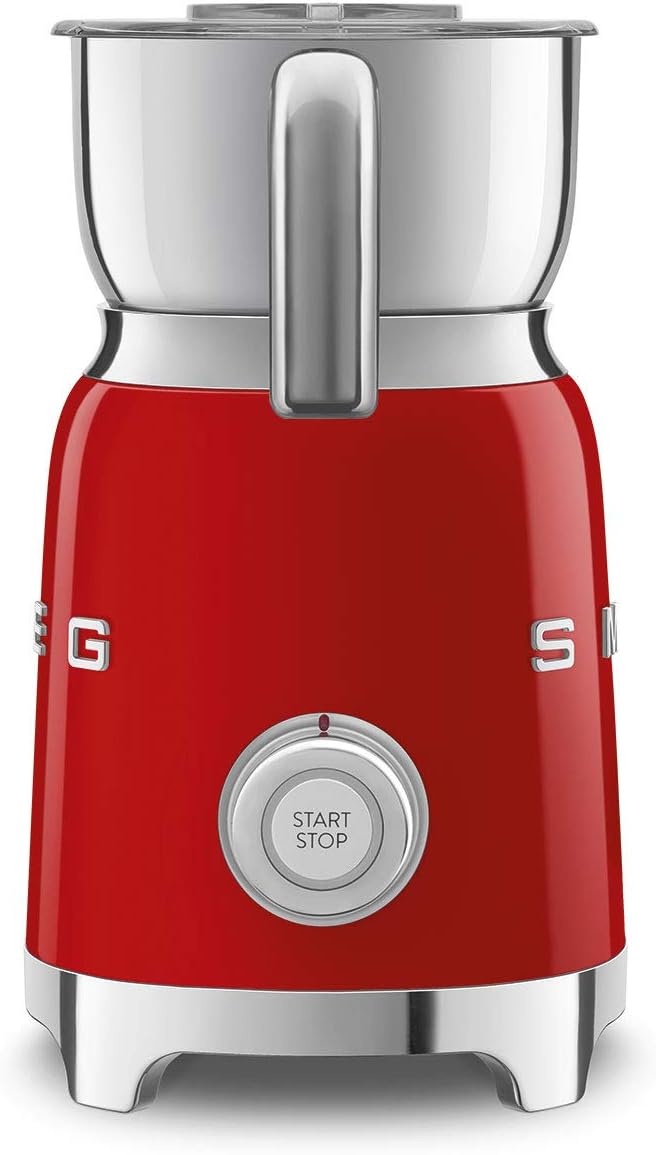 SMEG 50's Retro Milk Frother MFF01RDUS, Red