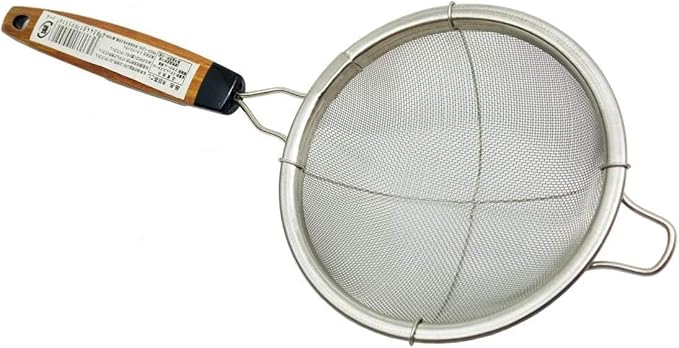 JapanBargain 2459, Fine Mesh Tea Strainer with Handle Stainless Steel Small Sifter For Drinks, Cocktails, Coffee and Matcha, 12-Pack