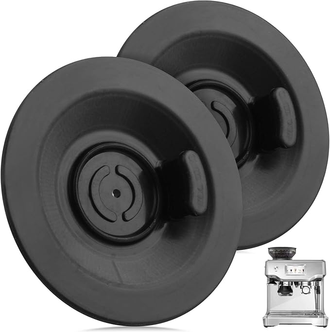IMPRESA Backflush Cleaning Disc Pack of 2, 54mm Compatible with Breville Duo-Temp Pro & Barista Series - Espresso Machine Accessories Kit - Use with Cleaning Tablets & Espresso Machine Cleaner by IMPRESA