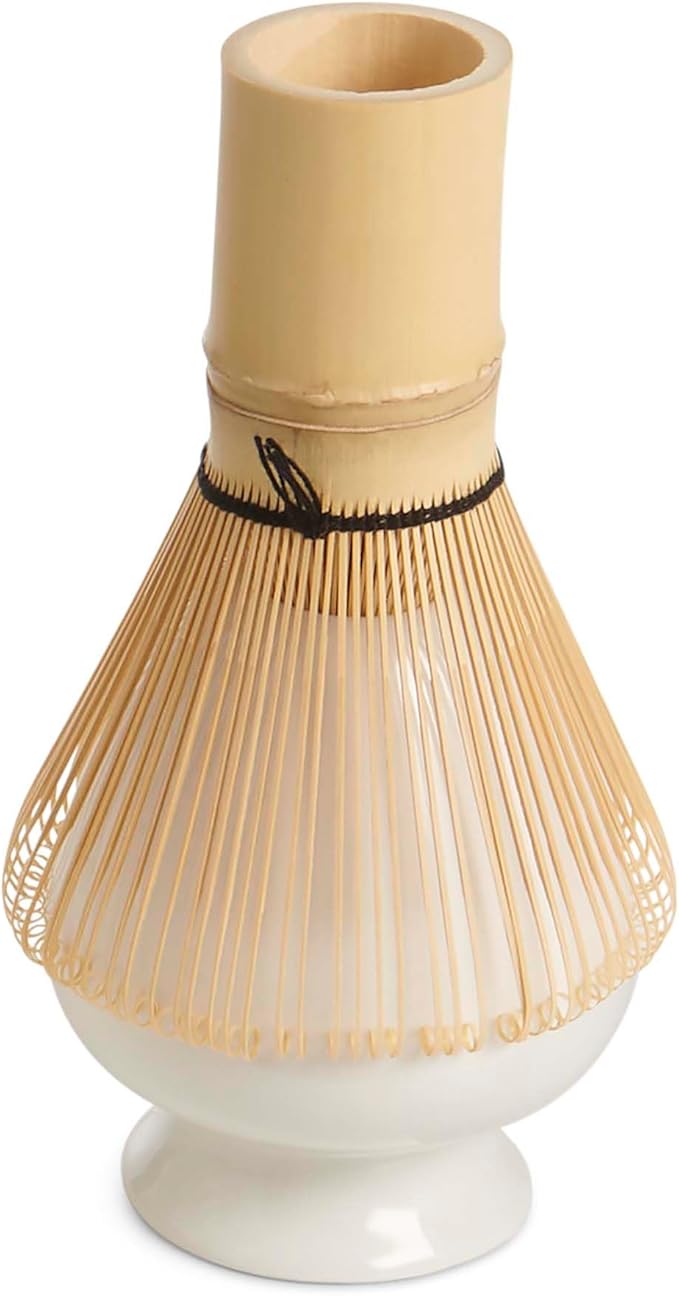 Helen’s Asian Kitchen Matcha Whisk Holder and Dryer Stand, Ceramic, 8-Inches