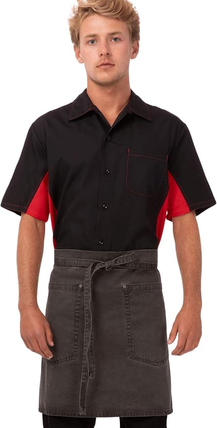 Chef Works Unisex Dorset Half Bistro Apron by ChefWorks