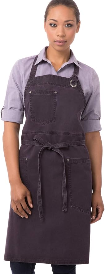 Chef Works Unisex Dorset Bib Apron by ChefWorks