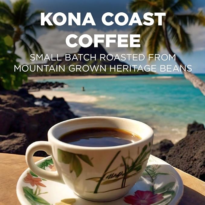 Maud's Kona Coffee Pods, 200 ct, Medium Roast Coffee in Single Serve Pods – 100% Arabica Coffee, Compatible with Keurig K Cups Maker - Image 2