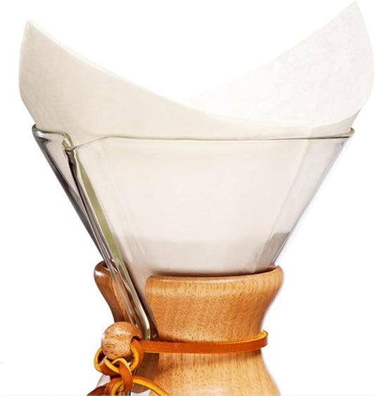 Chemex Bonded Filter - Square - 100 ct - 2 Pack - Exclusive Packaging