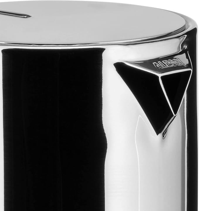 Alessi 9090/1 - Design Stovetop Espresso Coffee Maker, 18/10 Stainless Steel, Mirror Polished, 1 cup