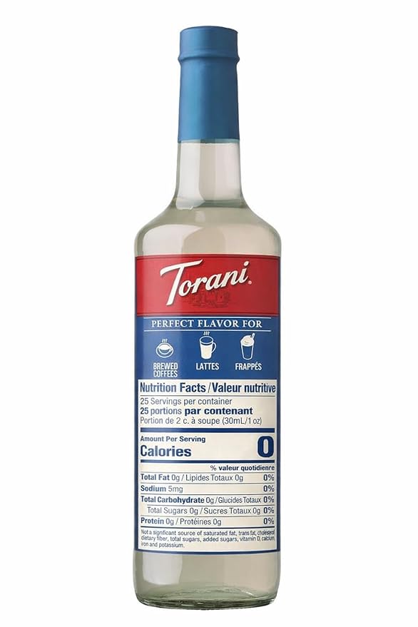 Torani Sugar Free Peppermint Syrup, 25.4 Ounce by Torani