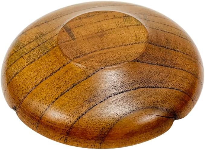 JapanBargain 4103x2, Wooden Tea Cup Saucer Coaster Japanese Zen Style Teacup Saucers, Pack of 2