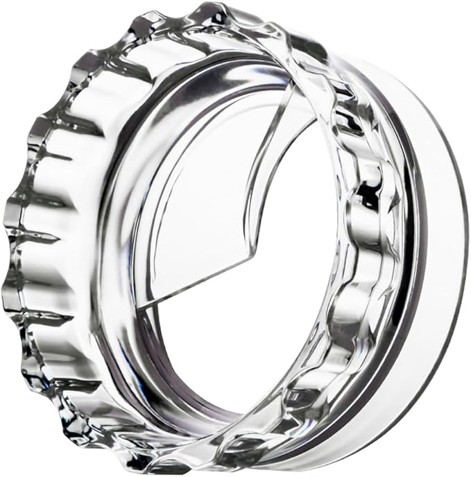Moka Pot Dosing Ring & Coffee Distributor 2in1 Coffee Maker Dosing Ring For Moka Express Fast Distribute and Tamp, Avoid Mess And Wast (M for 4-6cup Moka Pot)