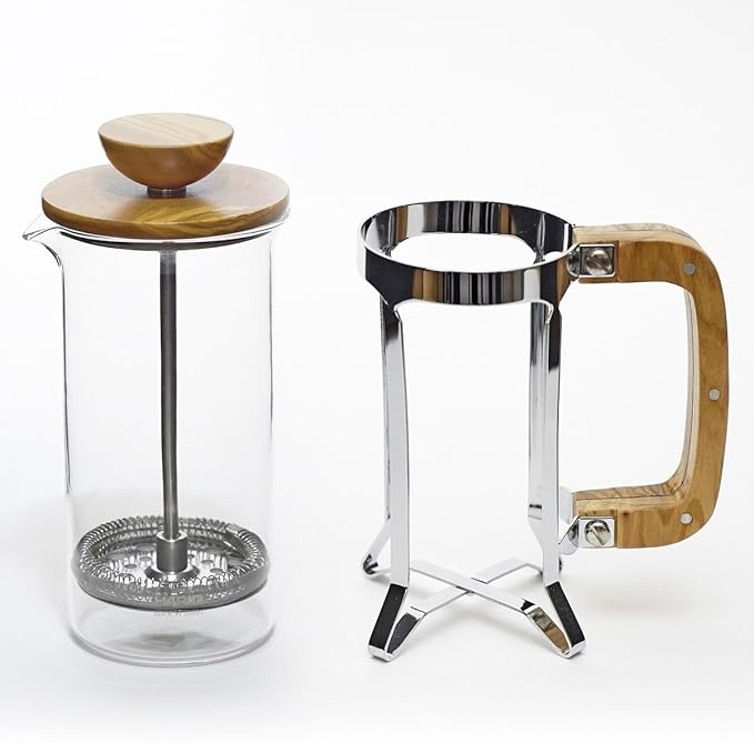 Hario Olive Wood Coffee and Tea Press, 600ml