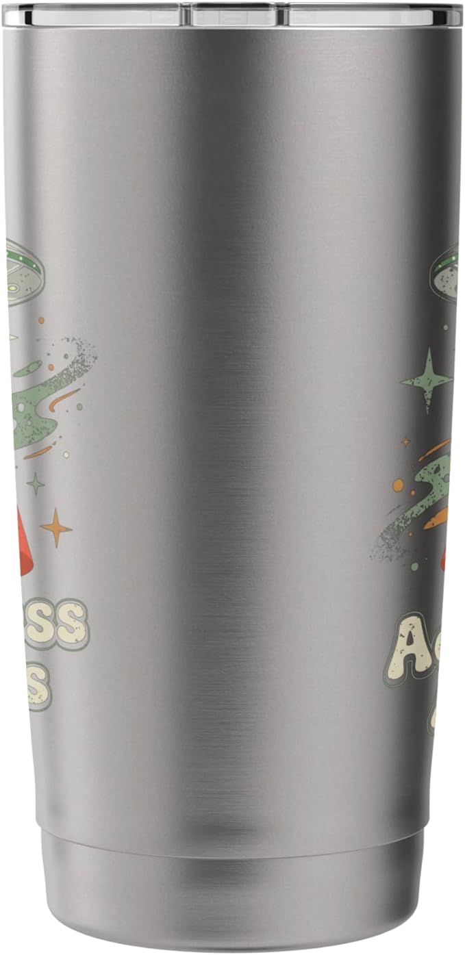 UFO AeroPress Funny Coffee Shirts Sci-Fi AeroPress Brewing Stainless Steel Insulated Tumbler