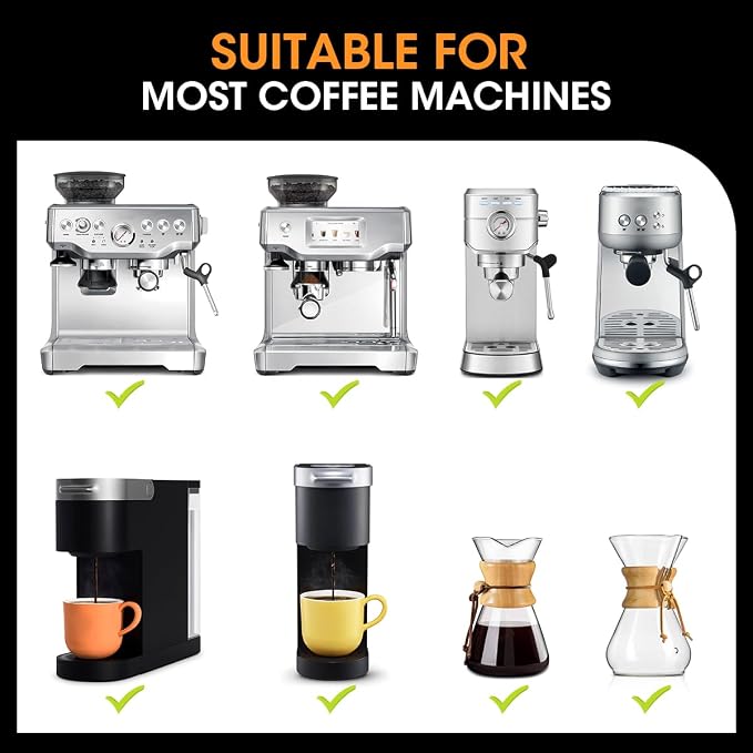 AIEVE XL Espresso Cooling Ball, 2 Pack Upgraded Large Coffee Chiller, Stainless Steel Chilling Ball Iced Coffee Accessories Espresso Accessories for Nespresso Breville Espresso Machine - Image 6