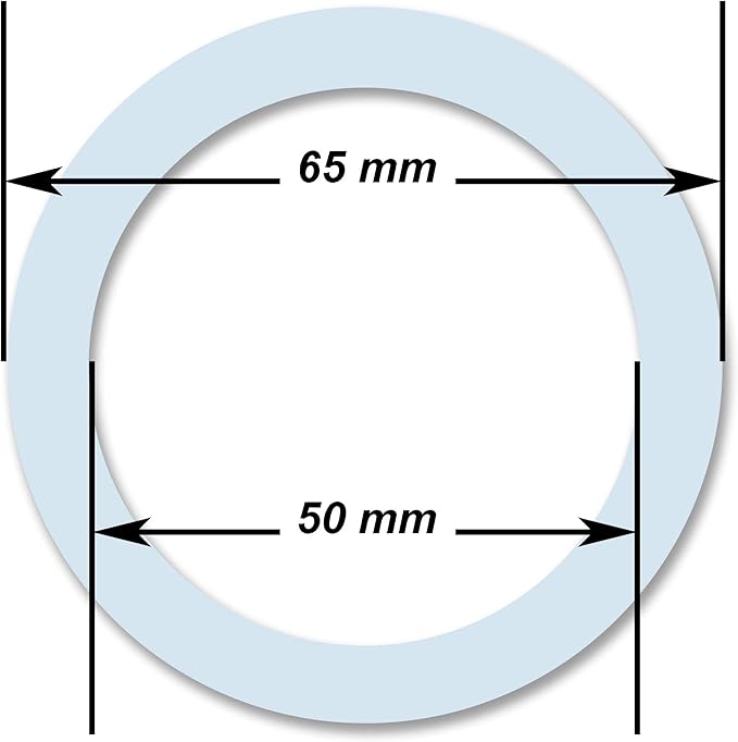 Cuisinox Silicone Replacement Gasket for Moka Pot Stovetop Espresso Makers, 3 and 4-Cup, 85mm