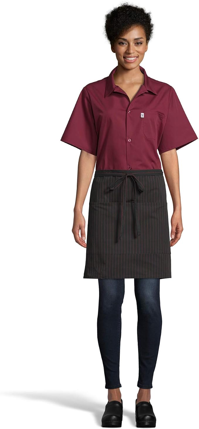 Uncommon Threads Unisex Half Waist Apron with Two Pockets by Uncommon+Threads