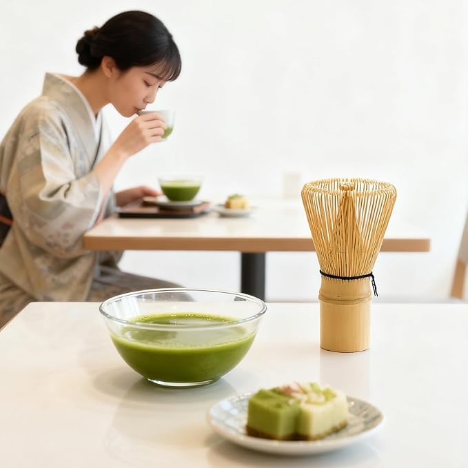 Matcha Whisk Bamboo Whisks Traditional Chasen Wisk for Japanese Tea Ceremony