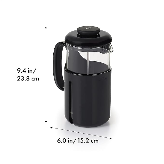 OXO BREW Venture Shatter-Resistant Travel French Press – 8 Cup