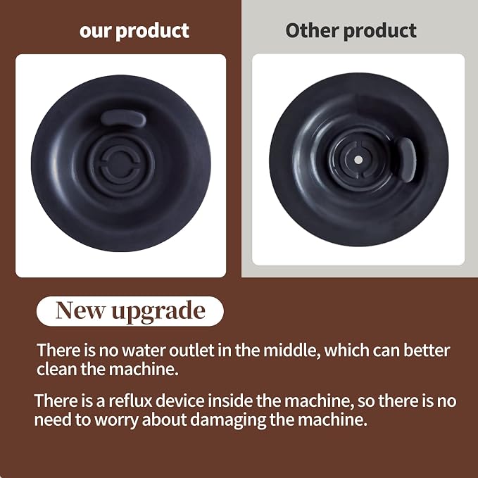 2 Pack 54mm Espresso Backflush Cleaning Disc For Breville Espresso Machines - 54mm Backflush Disc Compatible with Breville BES870XL/ BES878BSS/ BES880/ BES840XL/ BES810BSS - Image 4