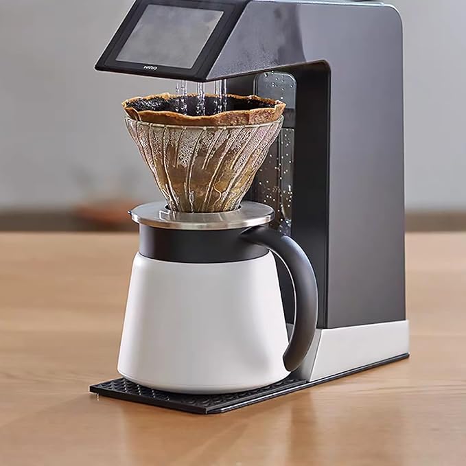 Thermal Coffee Carafe Tea Pot 20 Oz Stainless Steel Double Wall Vacuum Insulated Coffee Water & Beverage Dispenser White