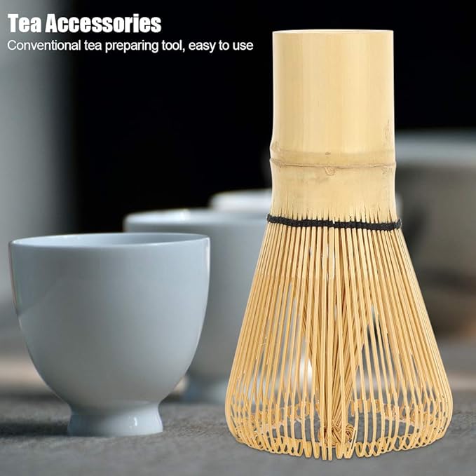 120 Prongs Matcha Whisk, Traditional Whisk for Matcha Tea, Matcha Tea Whisk, Tea Accessory for Making Matcha and Milk Tea