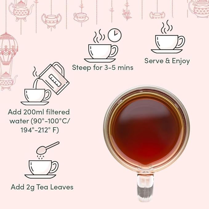 VAHDAM, Oprah's Favorite Tea Gift Set | 3 Premium Chai Teas in Golden Tin Caddy Gift Box | Exotic Chai Tea Blends | Gluten Free, Non GMO | Gifts for Men And Women