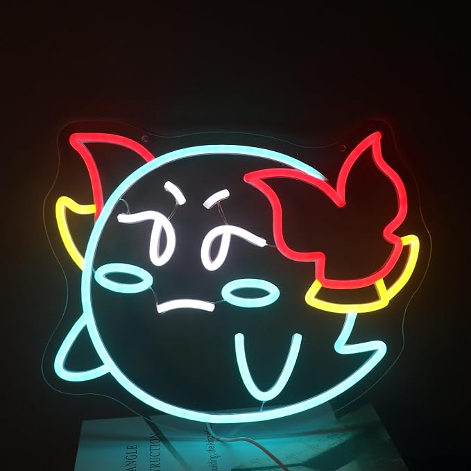 Gaming Neon Sign for Kids Bedroom Game Room, LED Anime Wall Art for Gaming Setup, Man Cave, Dorm or Bedroom Decor, Dimmable USB, Awesome Gift for Gamers Teens, Boys, Kids - Image 3