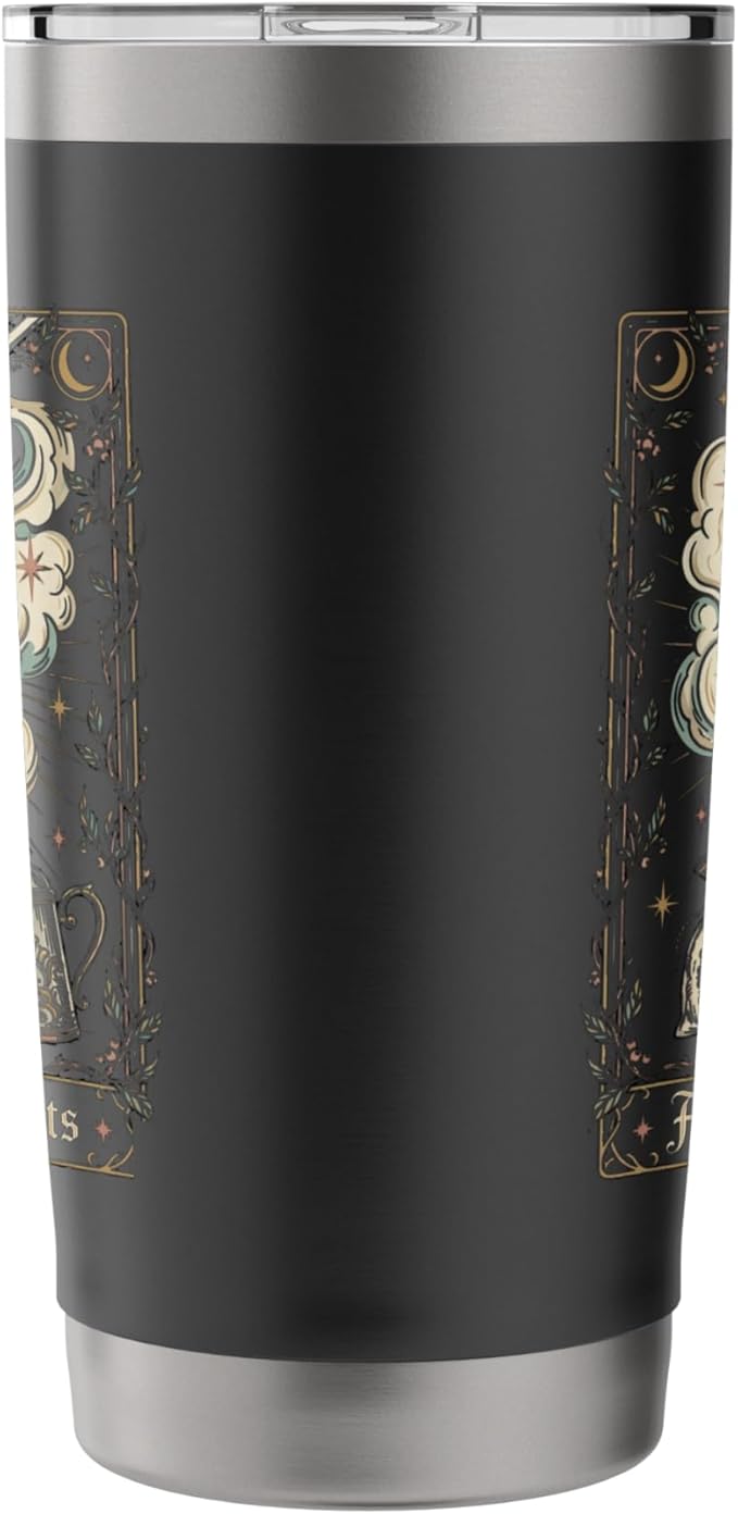Gothic AeroPress Coffee Shirts Mystical Coffee Brewing Scene Stainless Steel Insulated Tumbler