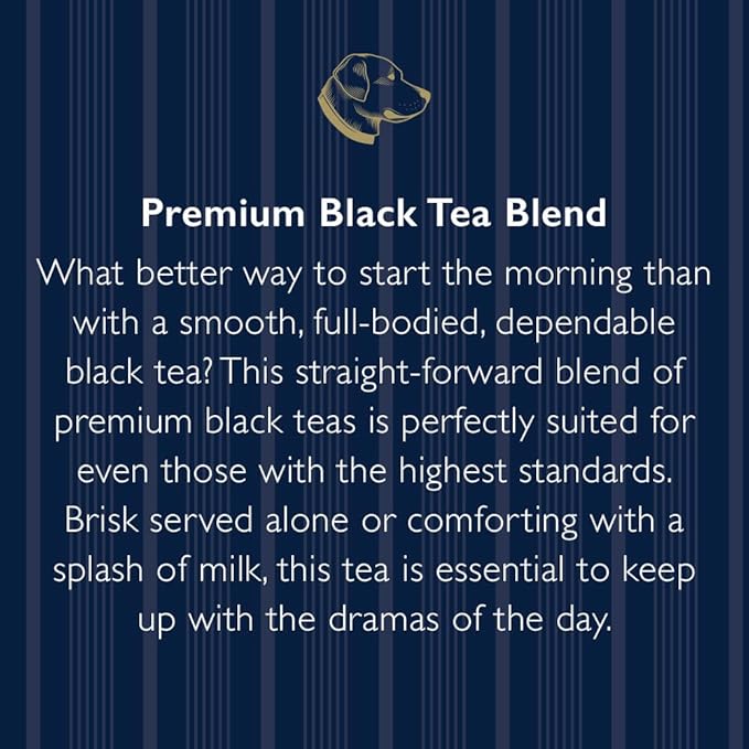 The Republic of Tea: Downton Grantham English Breakfast Black Tea, 36 Tea Bags Tin