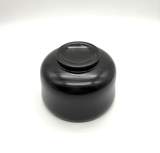 Wooden Matcha Bowl, Dishwasher Safe, Lacquered Natural Wood, Nanoparticle Coating, About 5.7 fl oz, Smaller, Made in Japan